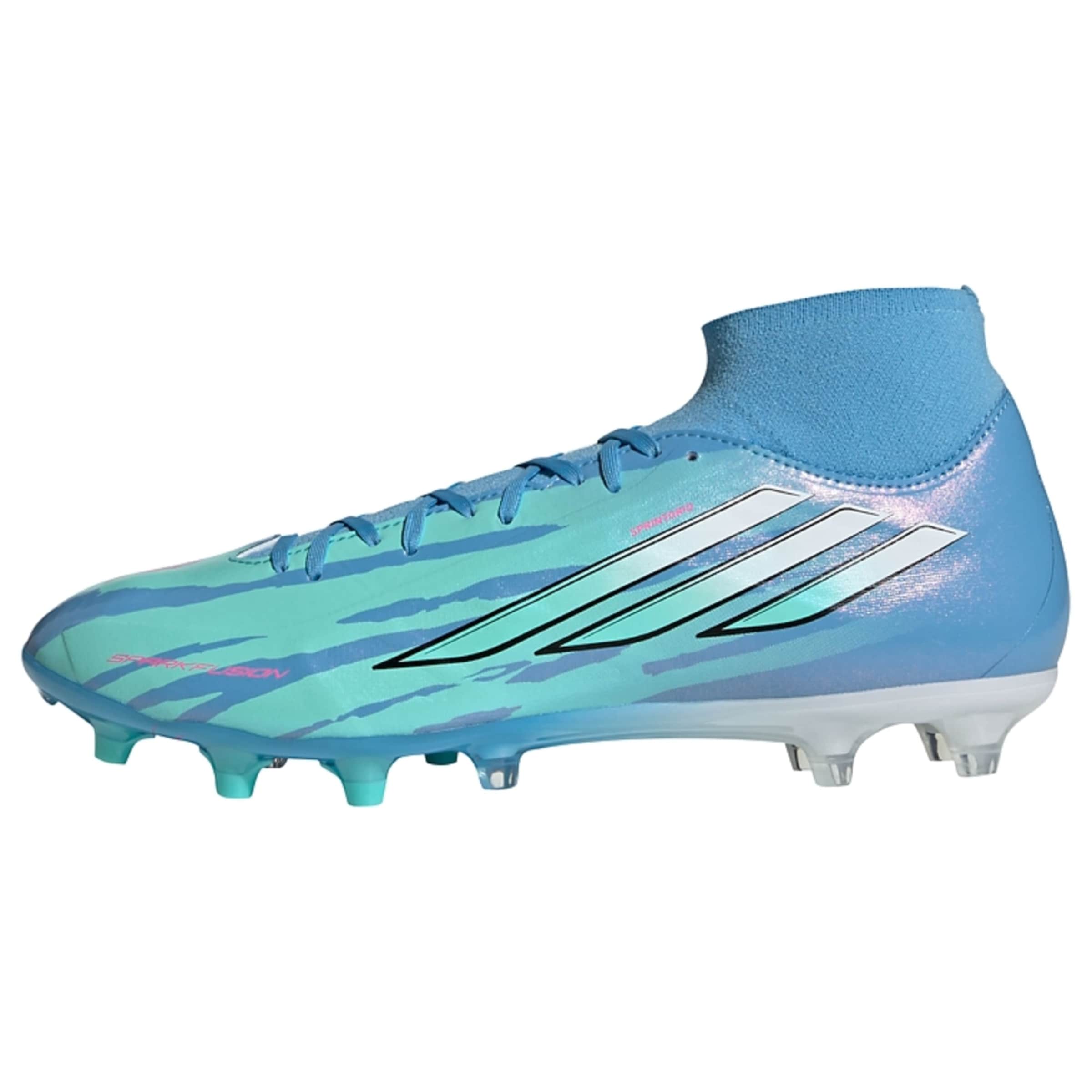 ADIDAS PERFORMANCE Kopačky 'F50 Sparkfusion' – modrá: přední strana