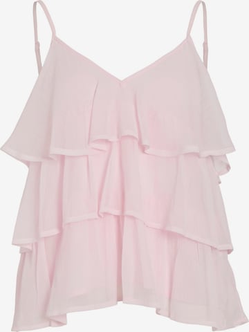 VILA - Top 'VIHarley' en rosa: frente