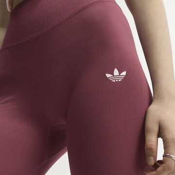ADIDAS ORIGINALS Skinny Leggings 'Essentials' in Rood