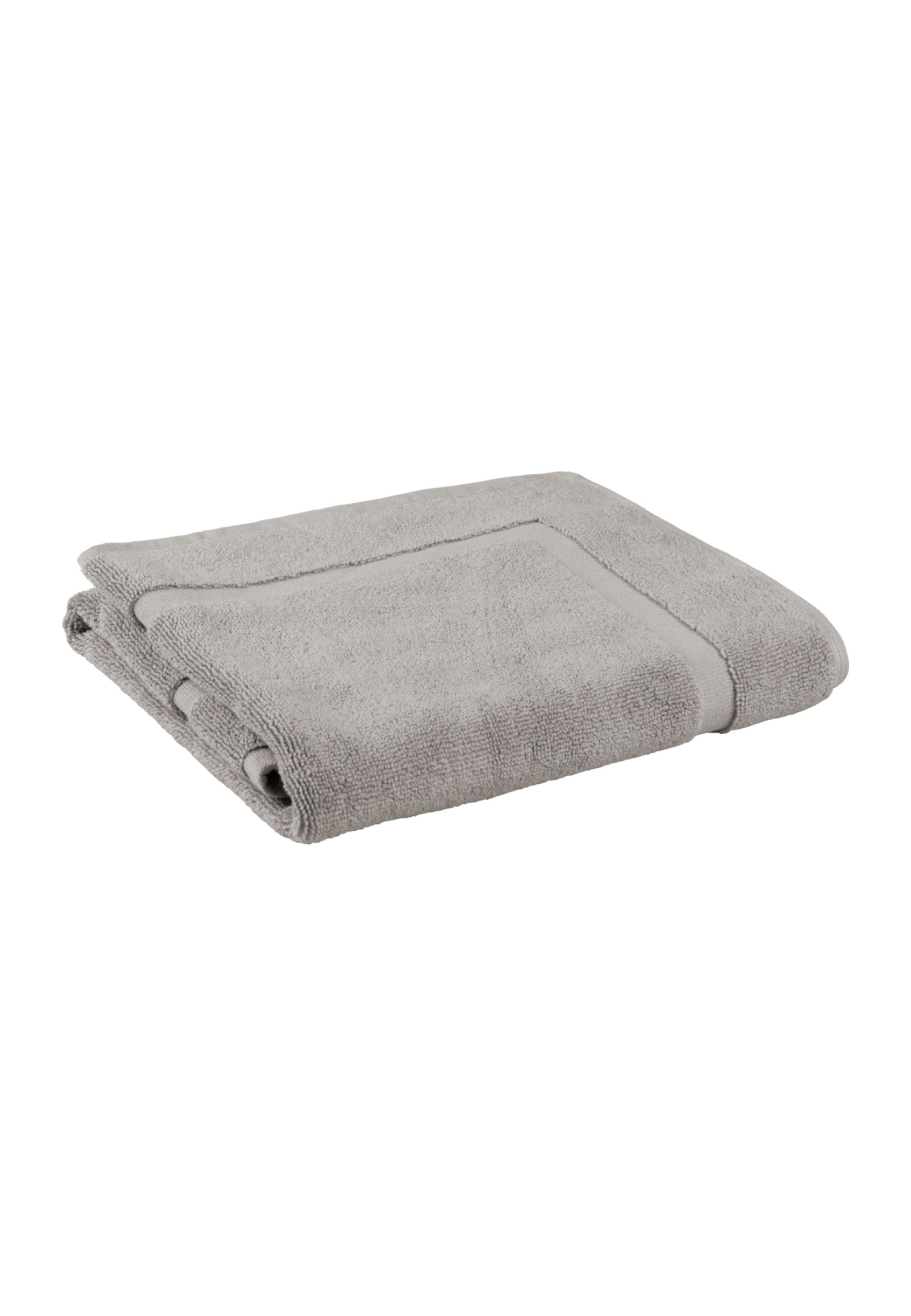 SCHIESSER Bathmat 'Palma' in Silver: front