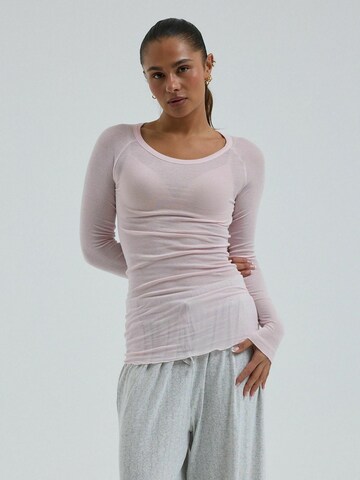 Seamless Basic Top ' Cotton ' in Pink: Vorderseite
