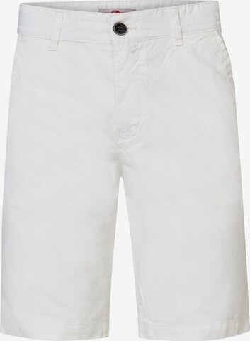 Regular Pantalon chino 'Harper' Petrol Industries en blanc : devant