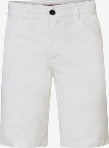 Petrol Industries Regular Chino Pants 'Harper' in White: front
