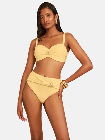 love & roses Bikinihose in Gelb: Vorderseite