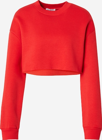 EDITED Sweatshirt 'Maxie' i rød: forside