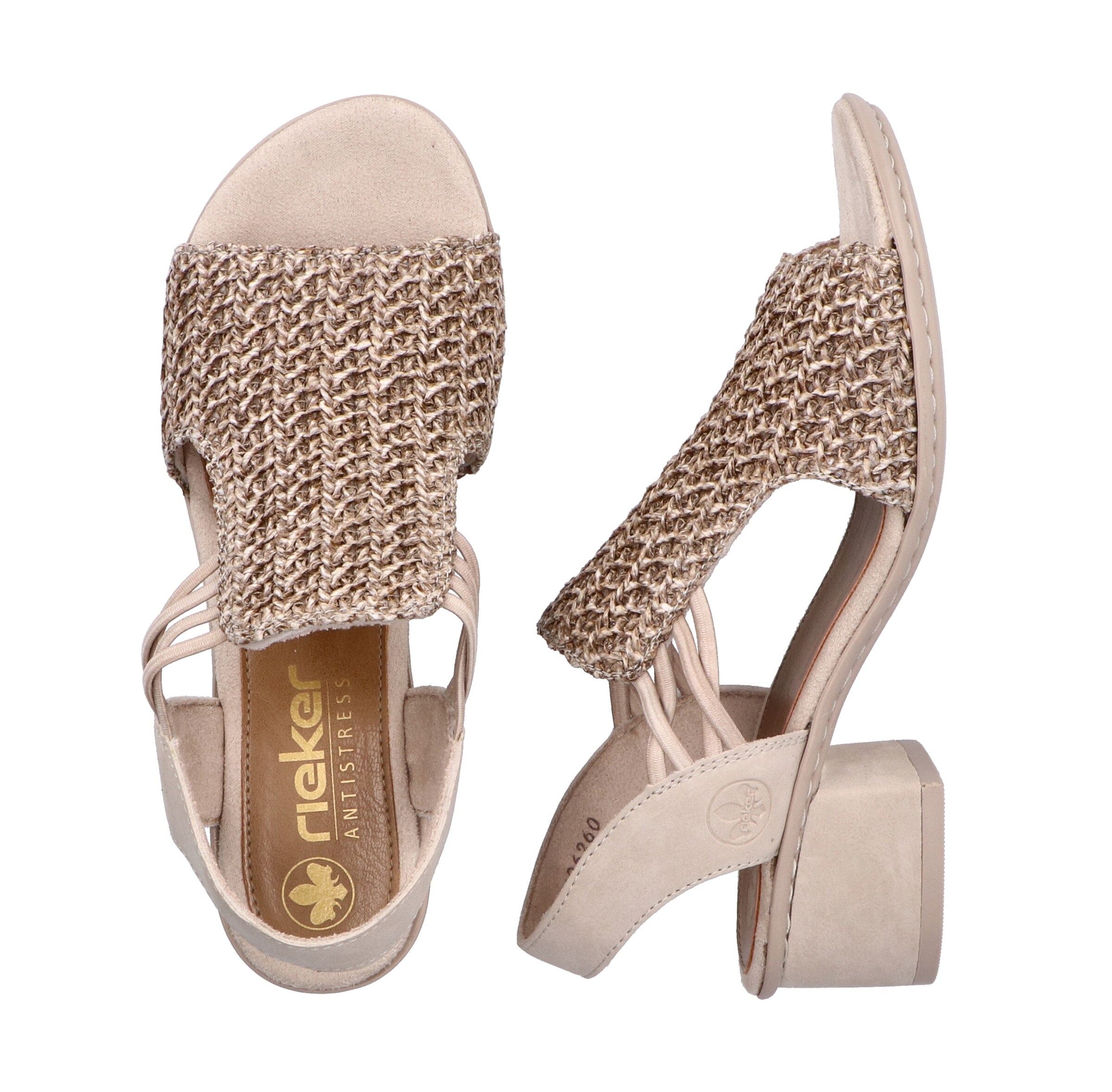 Rieker Sandale in Beige