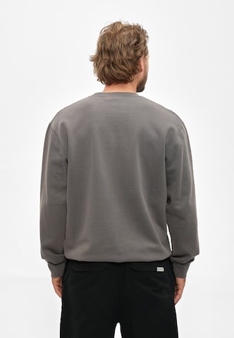 Cleptomanicx Sweatshirt 'Hobby' in Grey