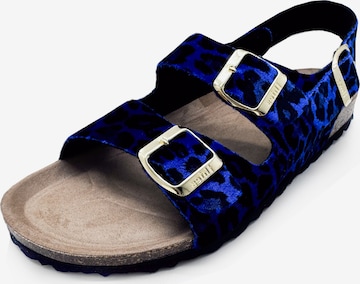 thies Sandals 'thies 1856 ® Rec Backstrap Leo Sandal' in Blue: front