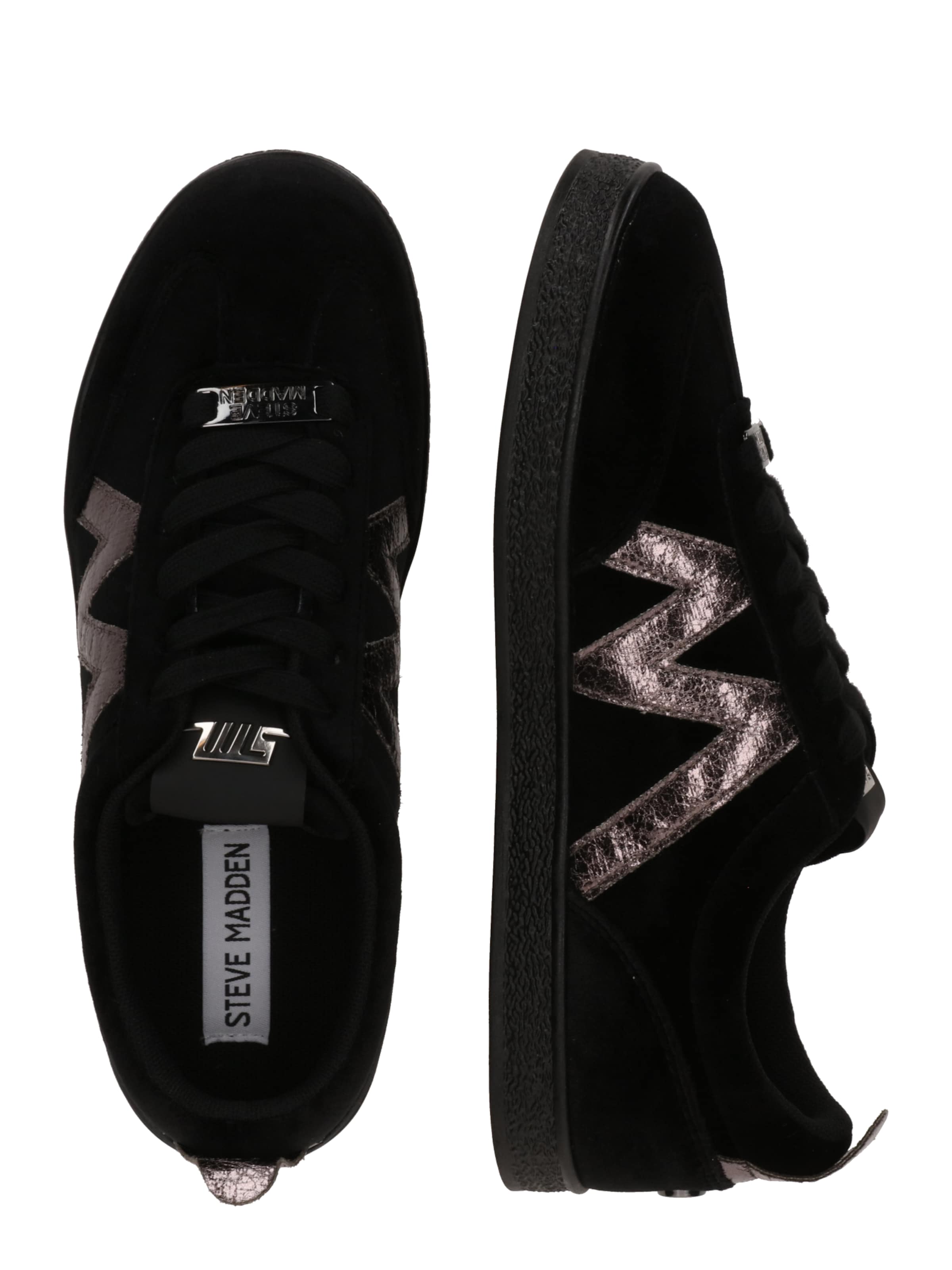 STEVE MADDEN Låg sneaker 'Degree' i svart