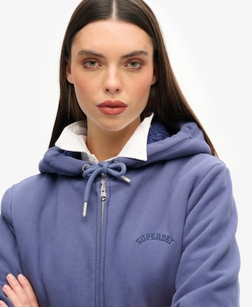 Superdry Sweatvest in Blauw