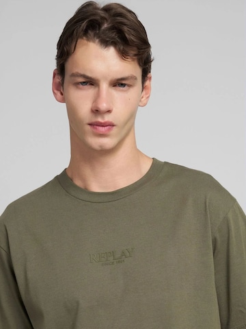 REPLAY Shirt in Bruin