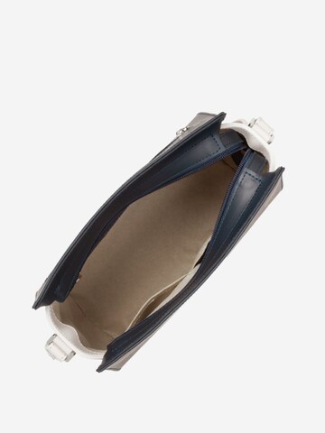 Sac à bandoulière 'Lancaster Sac trotteur Zippée S Smooth Bleu Foncé - Ecru' LANCASTER Paris en bleu