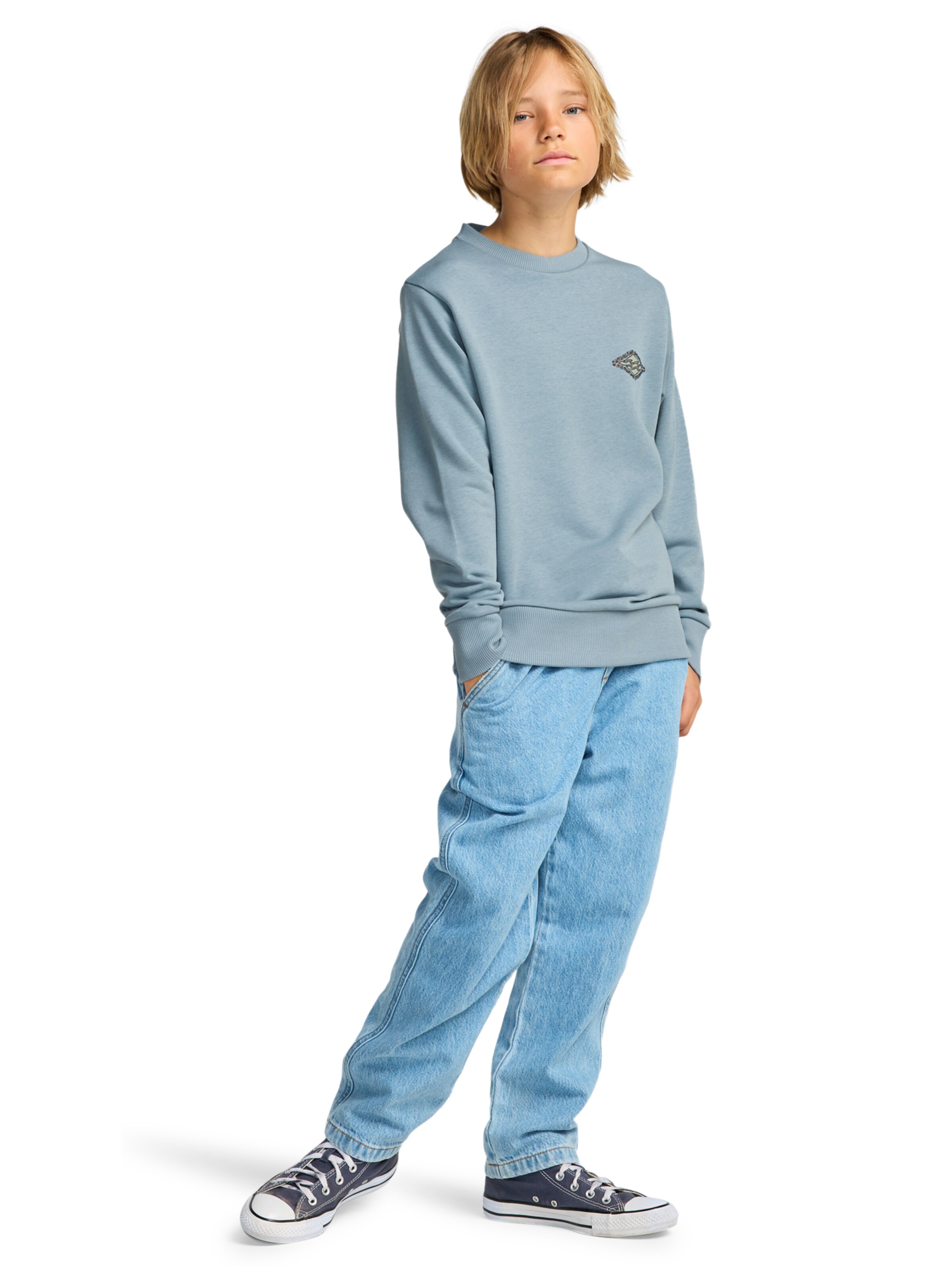 BILLABONG Sweatshirt 'Foundation' in Blue