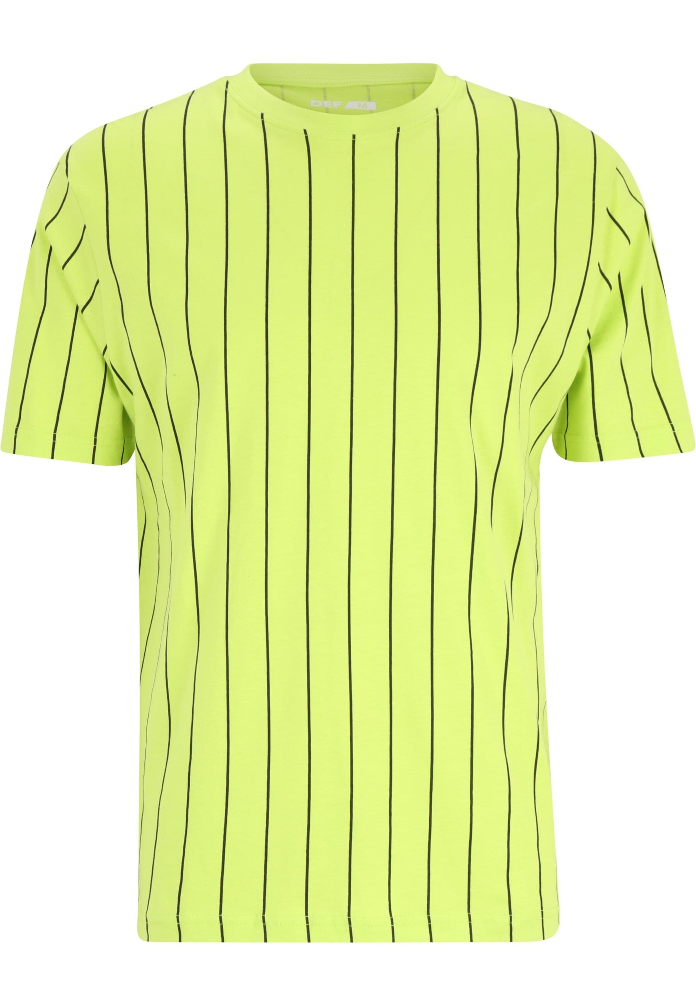 DEF T-Shirt 'Lucky' in Grün: Vorderseite