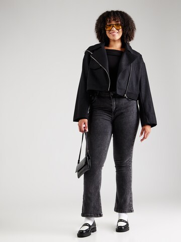 ABOUT YOU Curvy Regular Jeans 'Naomi' in Grey