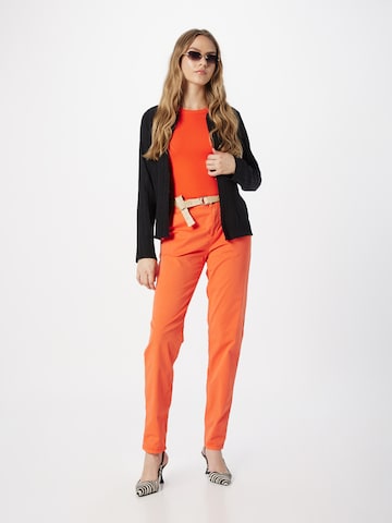 Slimfit Pantaloni eleganți de la ESPRIT pe portocaliu