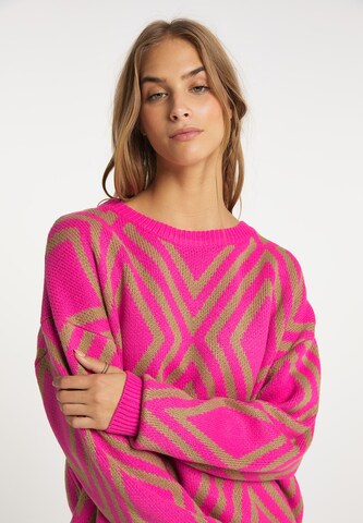 Pull-over IZIA en rose