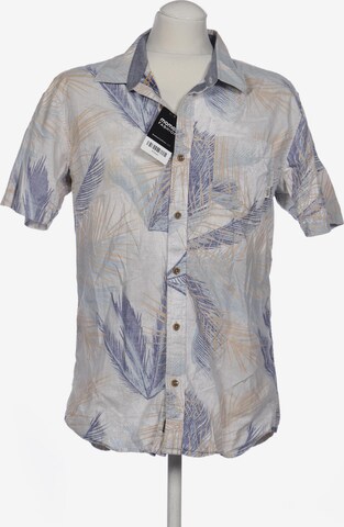 VANS Button Up Shirt in M in Grey: front