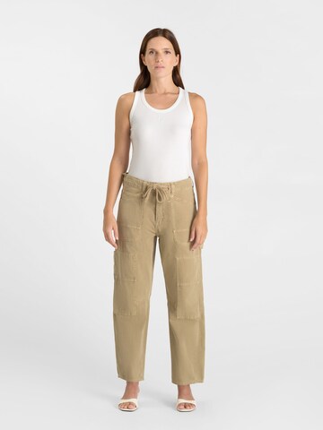 Baggy Pantalon chino Le Temps Des Cerises en beige