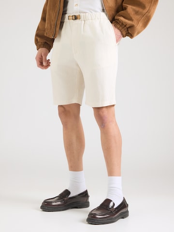 Kronstadt Regular Broek 'Corn' in Wit: voorkant