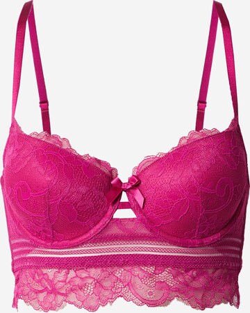 Hunkemöller Bustier Biustonosz w kolorze różowy: przód