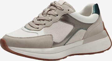 TAMARIS Sneakers laag in Beige: voorkant