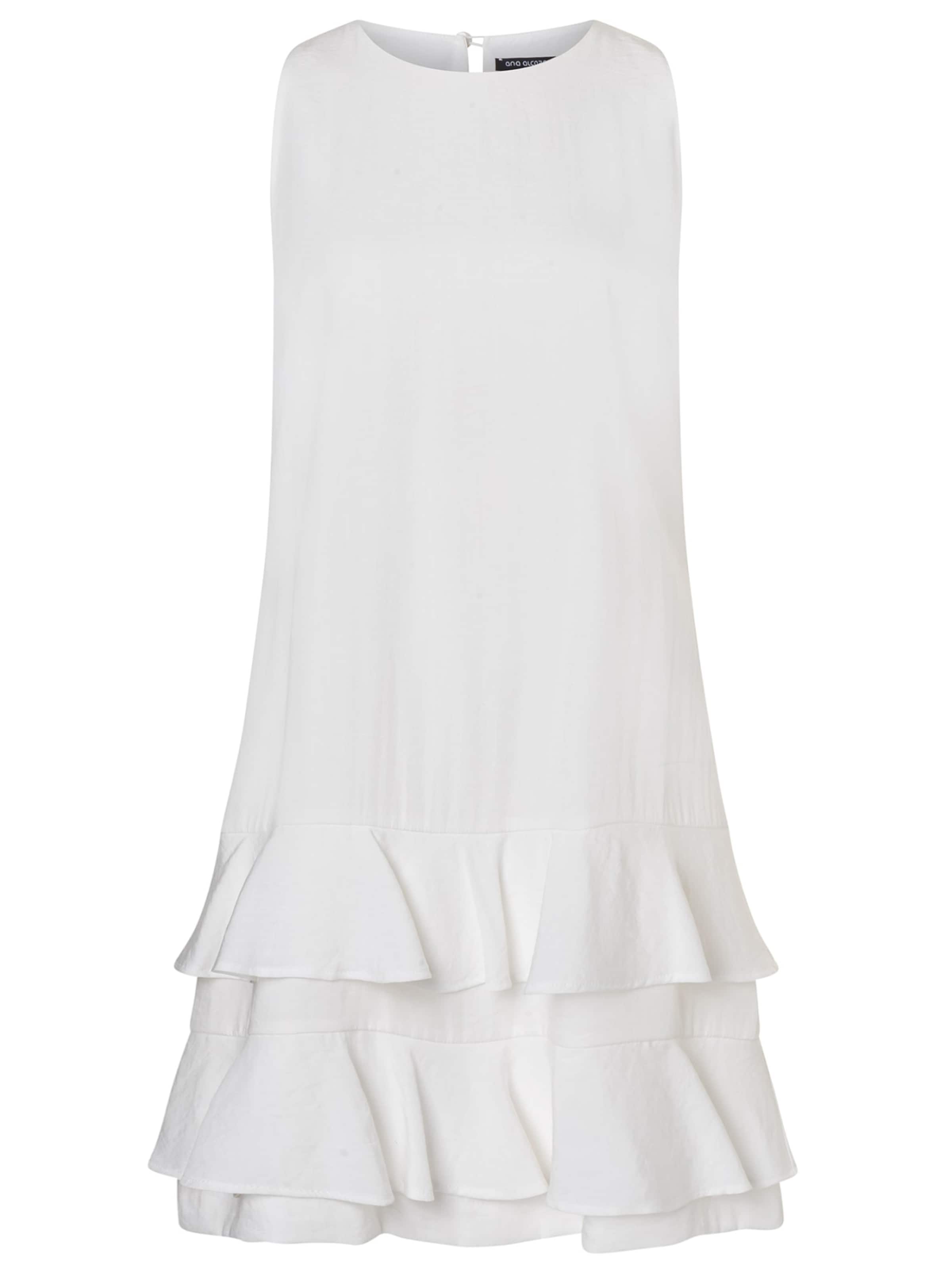 Robe 'Dorima' Ana Alcazar en blanc : devant
