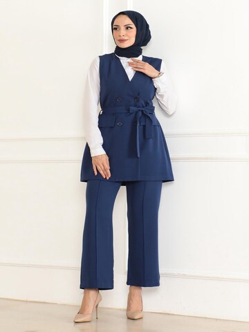 MODAMIHRAM Tunic in Blue