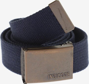INDICODE JEANS Belt & Suspenders in One size in Blue: front