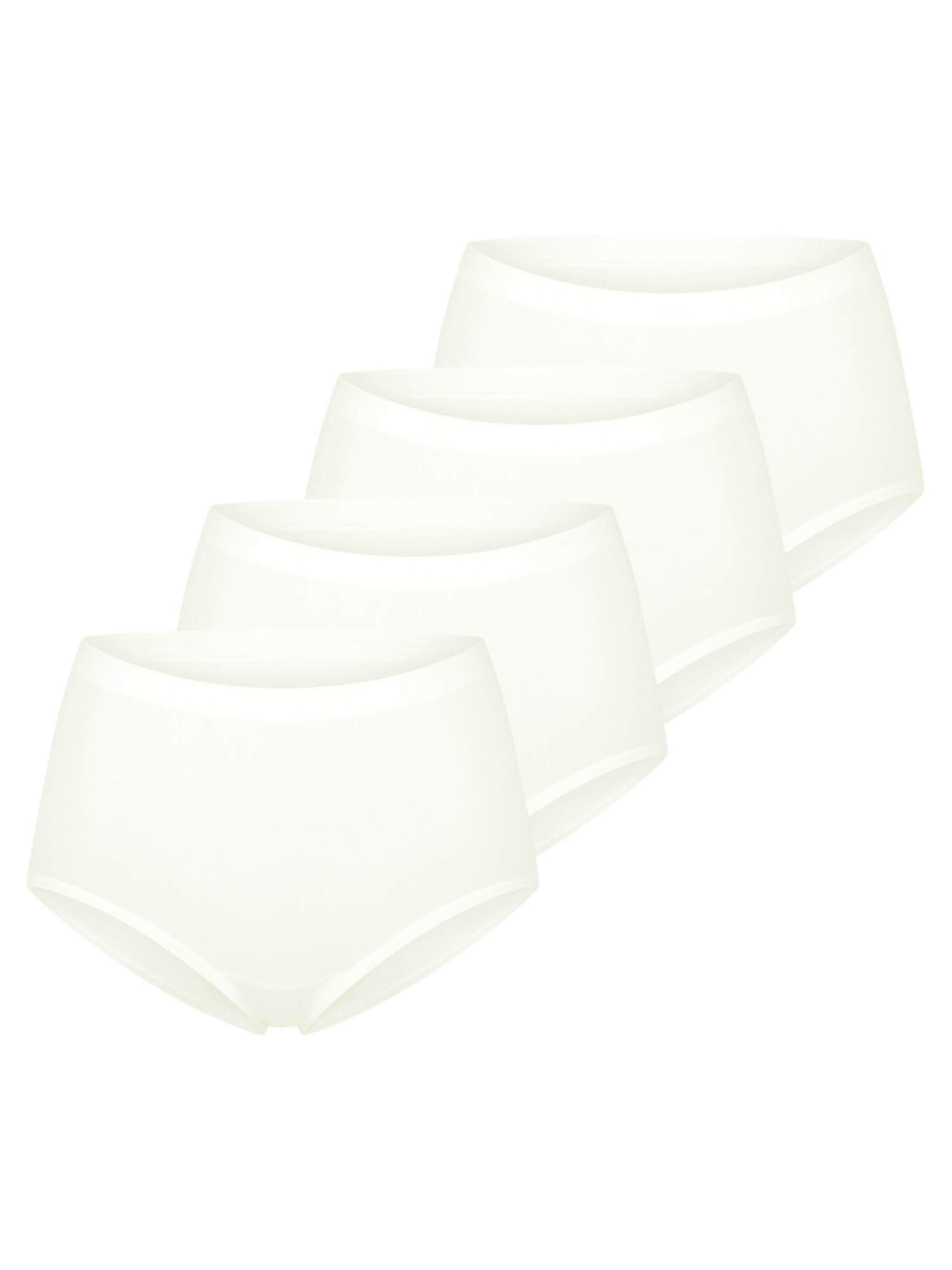 SLOGGI Boyshorts 'GO Sense' in White: front
