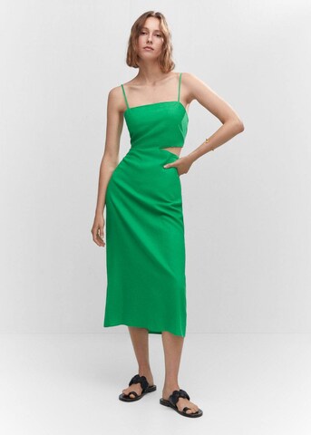 MANGO Dress 'Olimpia' in Green