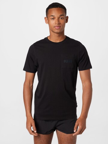 PUMA T-Shirt in Schwarz: predná strana