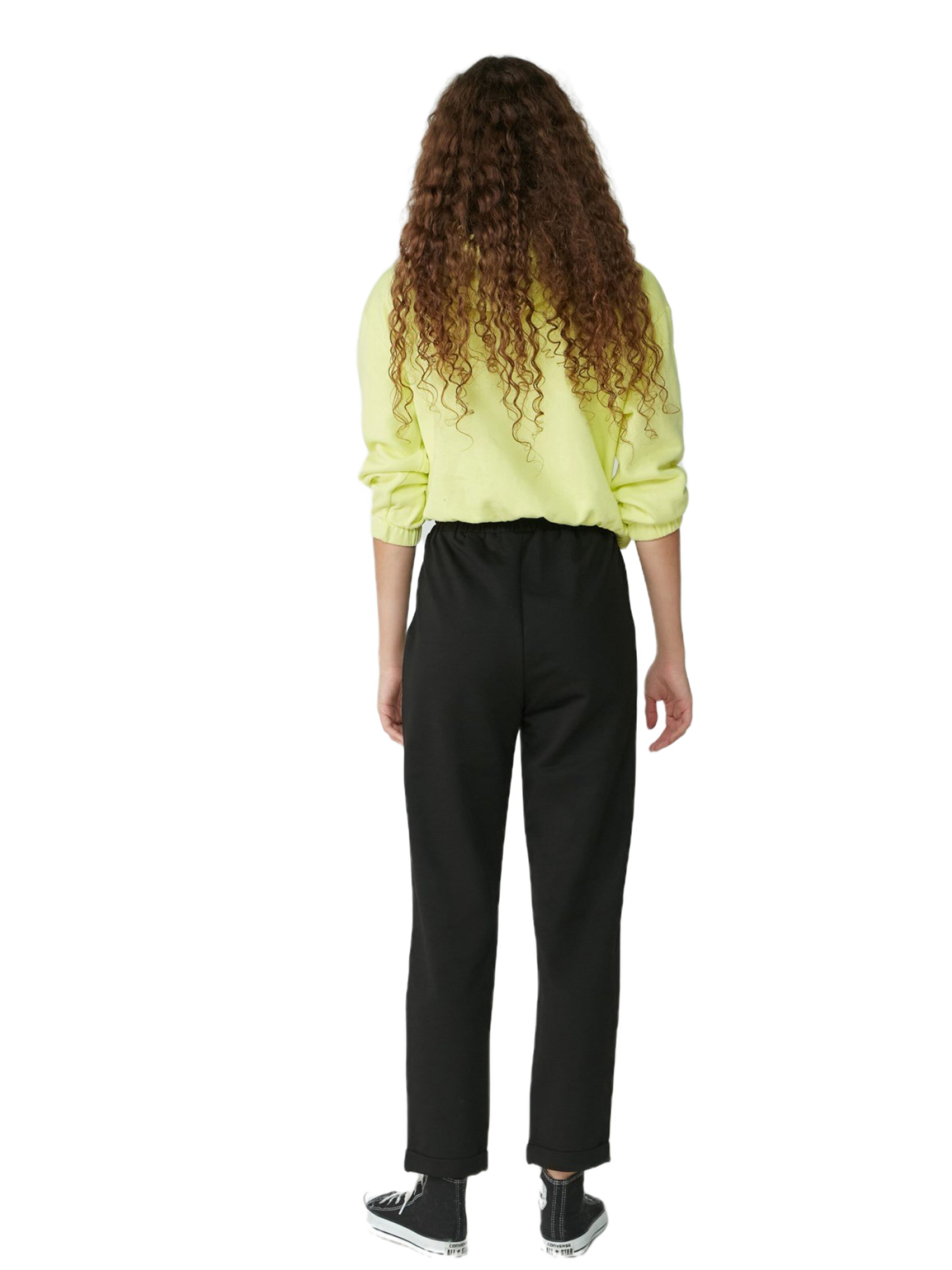 C&City Loosefit Hose in Schwarz