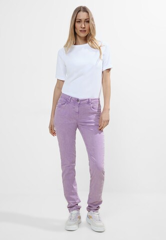 CECIL Regular Jeans 'Scarlett' in Lila