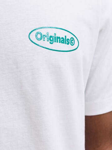 Tricou de la JACK & JONES pe alb