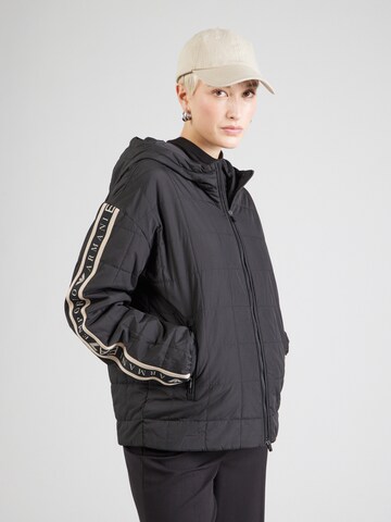 Giacca di mezza stagione 'NATURAL VENTUS7' di EA7 Emporio Armani in nero: frontale