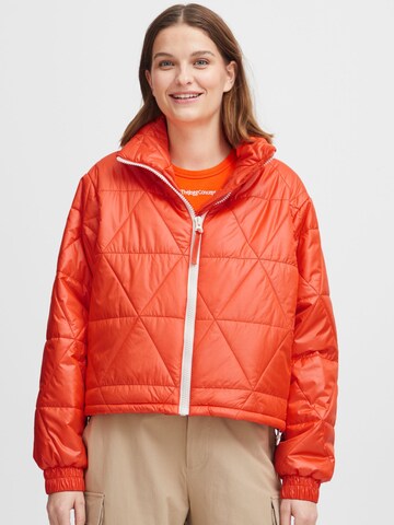 The Jogg Concept Winter Jacket 'Ada' in Orange: front