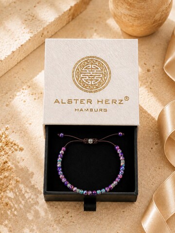 Alster Herz Rannekoru 'ESSAOUIRA' värissä lila