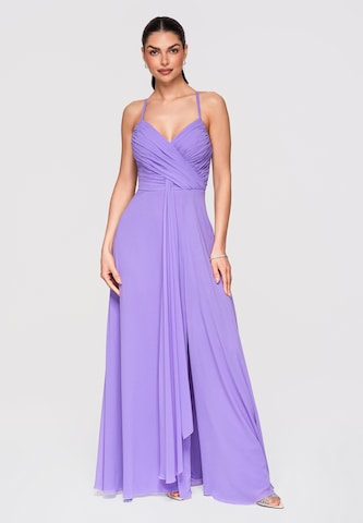 Robe de soirée Ombre en violet