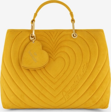 Braccialini - Bolso de mano 'Beth Matelassé' en amarillo: frente