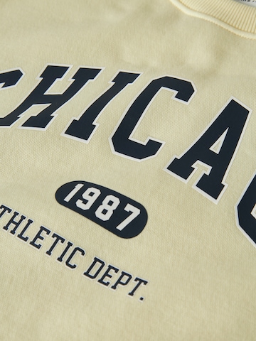 NAME IT Tréning póló 'NKFFABIA' - sárga