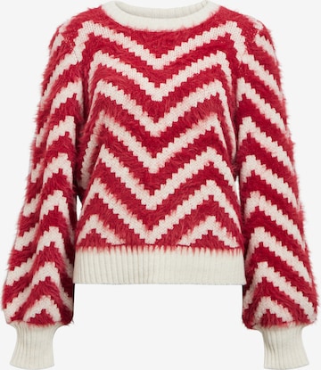 Pull-over 'OBJHOLLOW' OBJECT en rouge : devant