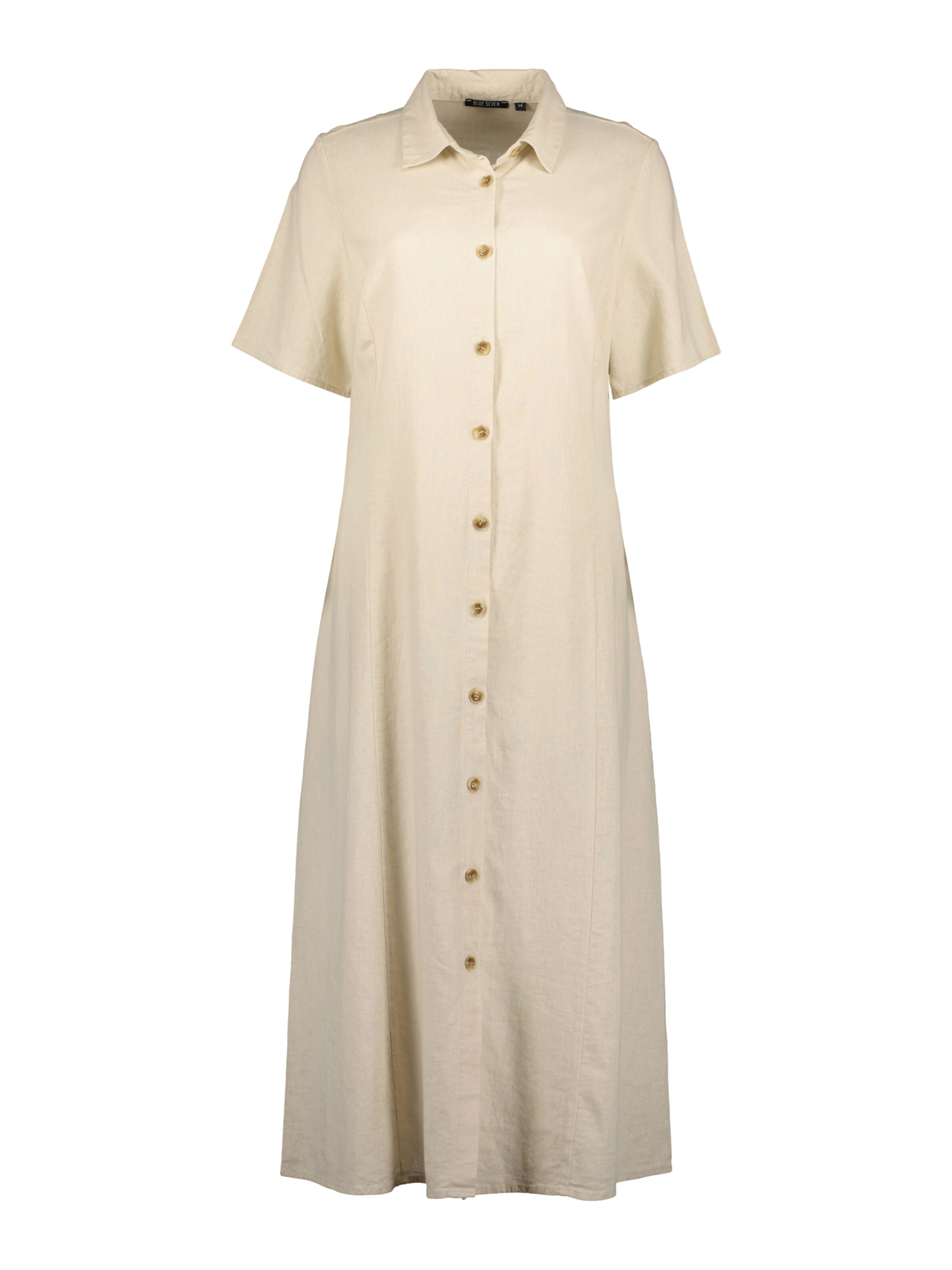 BLUE SEVEN Shirt Dress in Beige: front