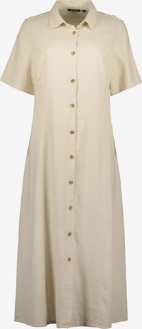 BLUE SEVEN Рокля тип риза в бежово: отпред