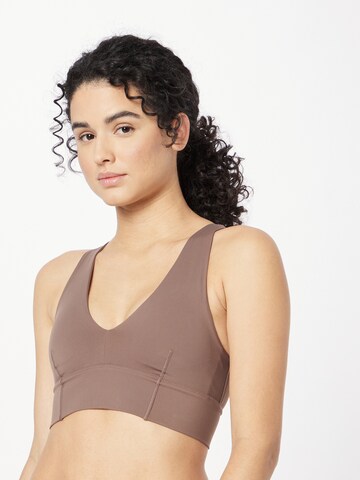 aim'n Bralette Sports bra in Brown: front