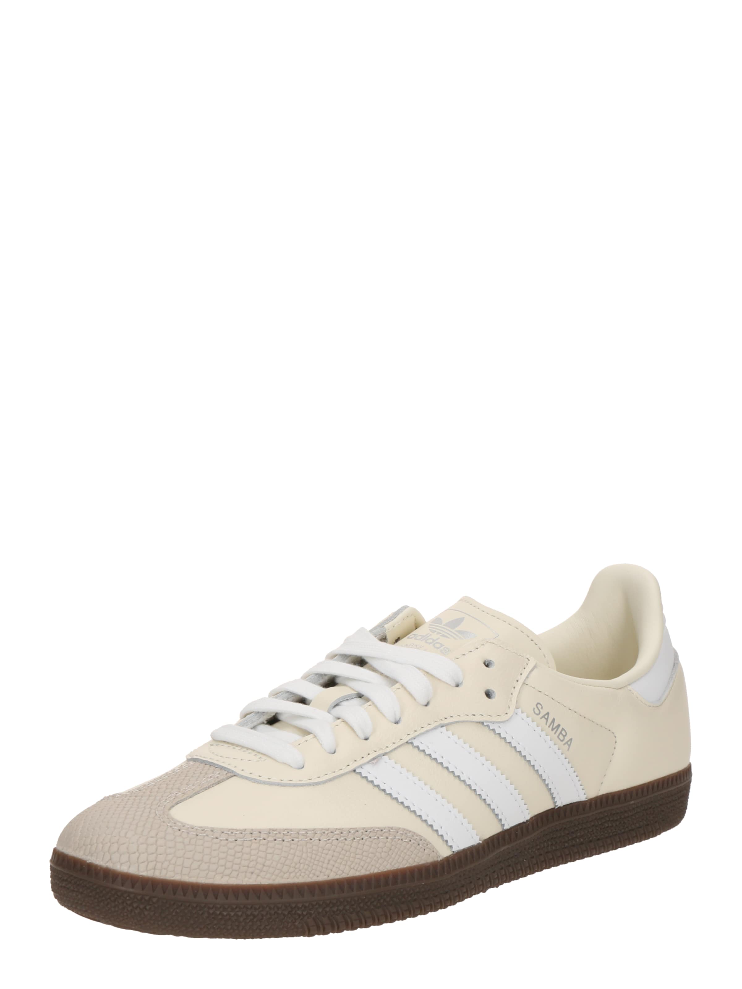 Baskets basses 'Samba' ADIDAS ORIGINALS en beige : devant