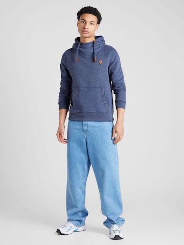 naketano Regular fit Sweatshirt 'Supapimmel' in Blue