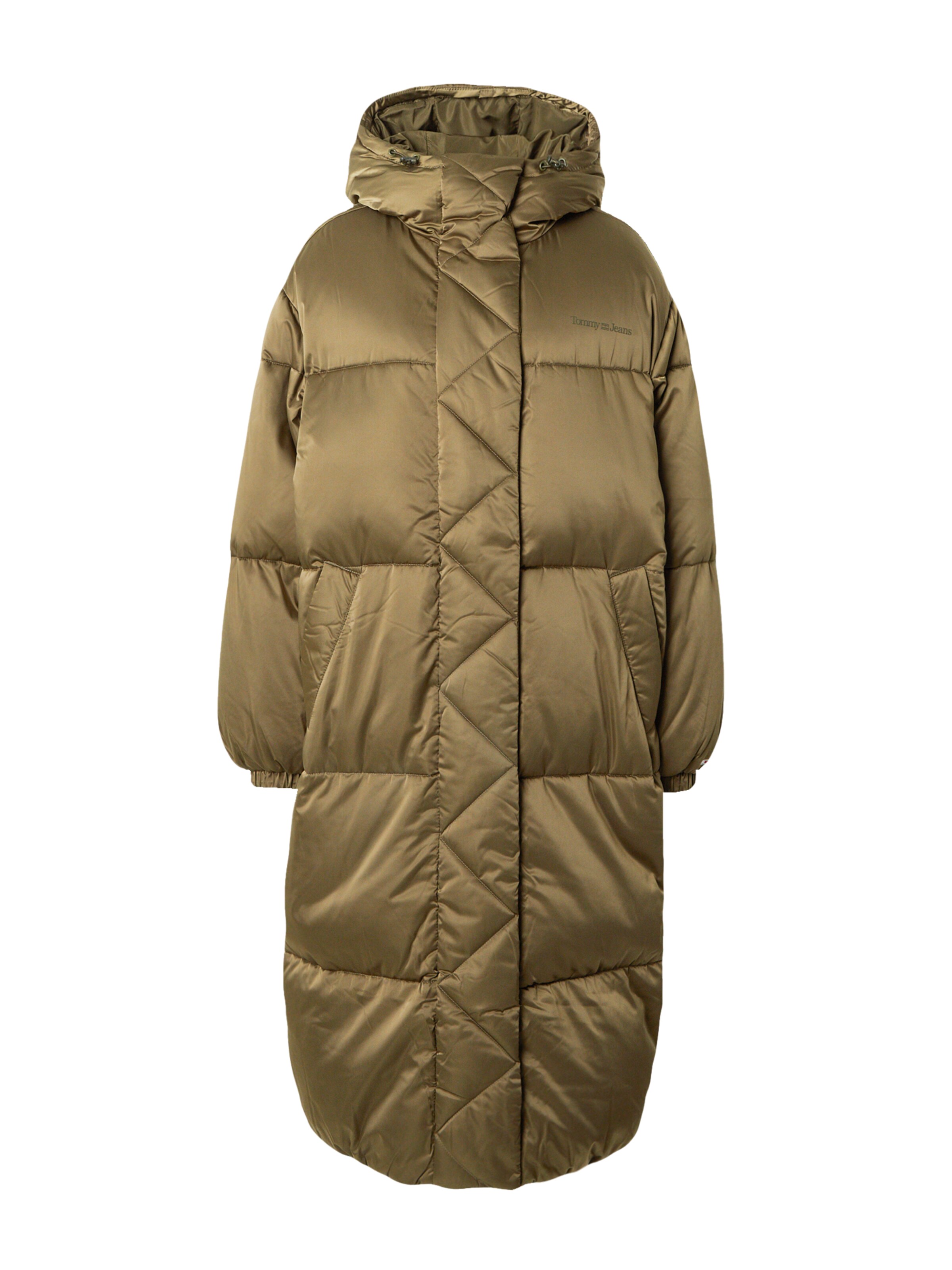 Tommy Jeans Winter coat in Green: front