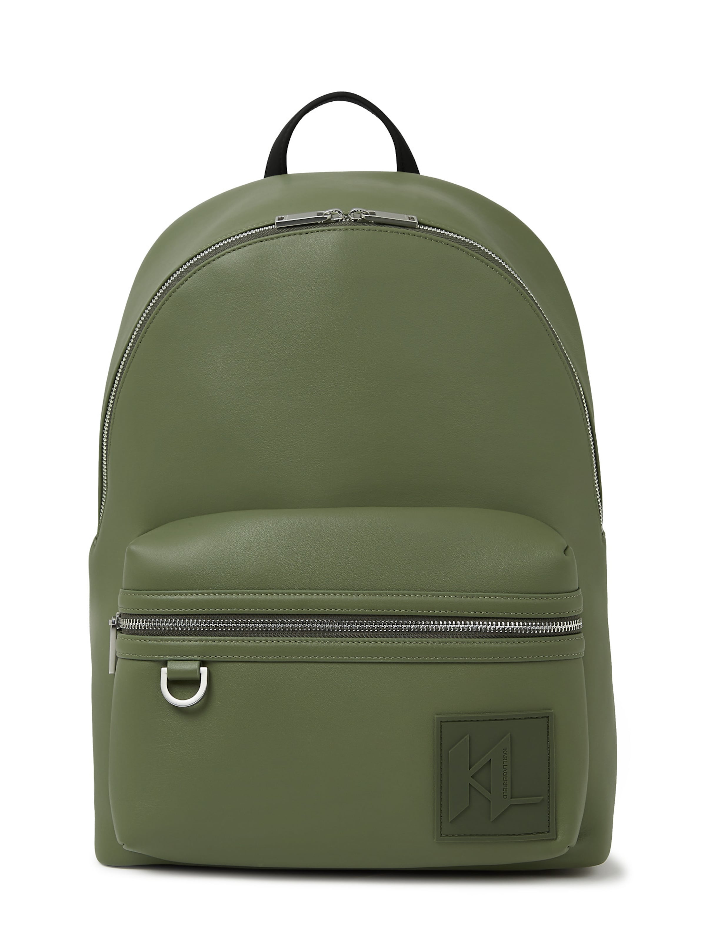 Zaino di Karl Lagerfeld in verde: frontale