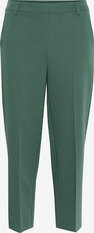 Regular Pantaloni cu dungă 'KA Sakura' de la Kaffe pe verde: față